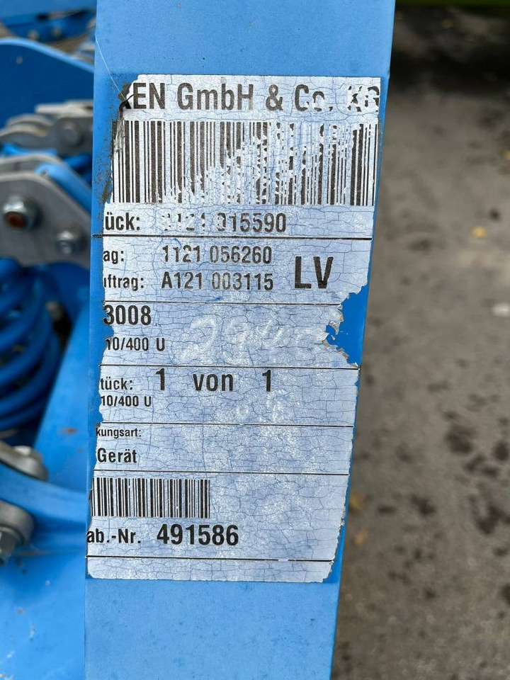 Lemken Rubin 10/400 U  - Дисковая борона: фото 5 Lemken Rubin 10/400 U  - Дисковая борона: фото 5