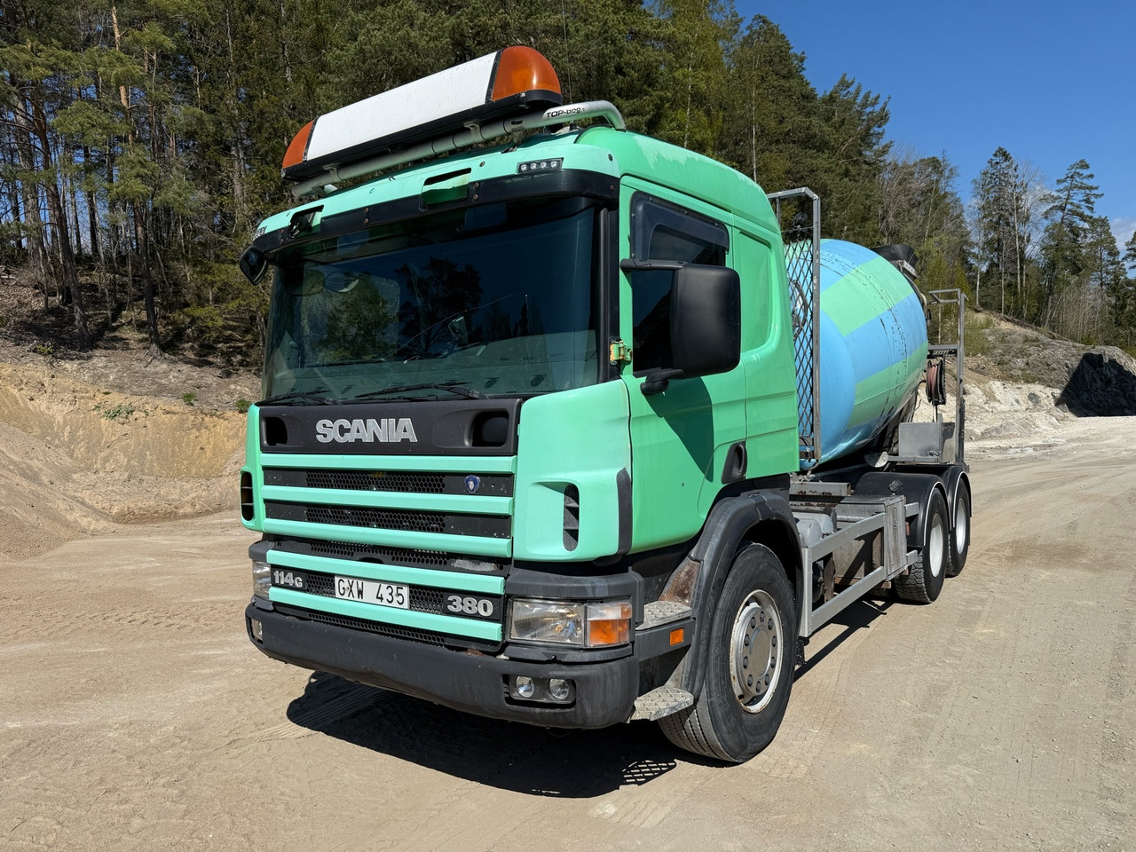 Betongbil Scania P114GB 6X2 -1999 - Автобетоносмеситель: фото 1 Betongbil Scania P114GB 6X2 -1999 - Автобетоносмеситель: фото 1