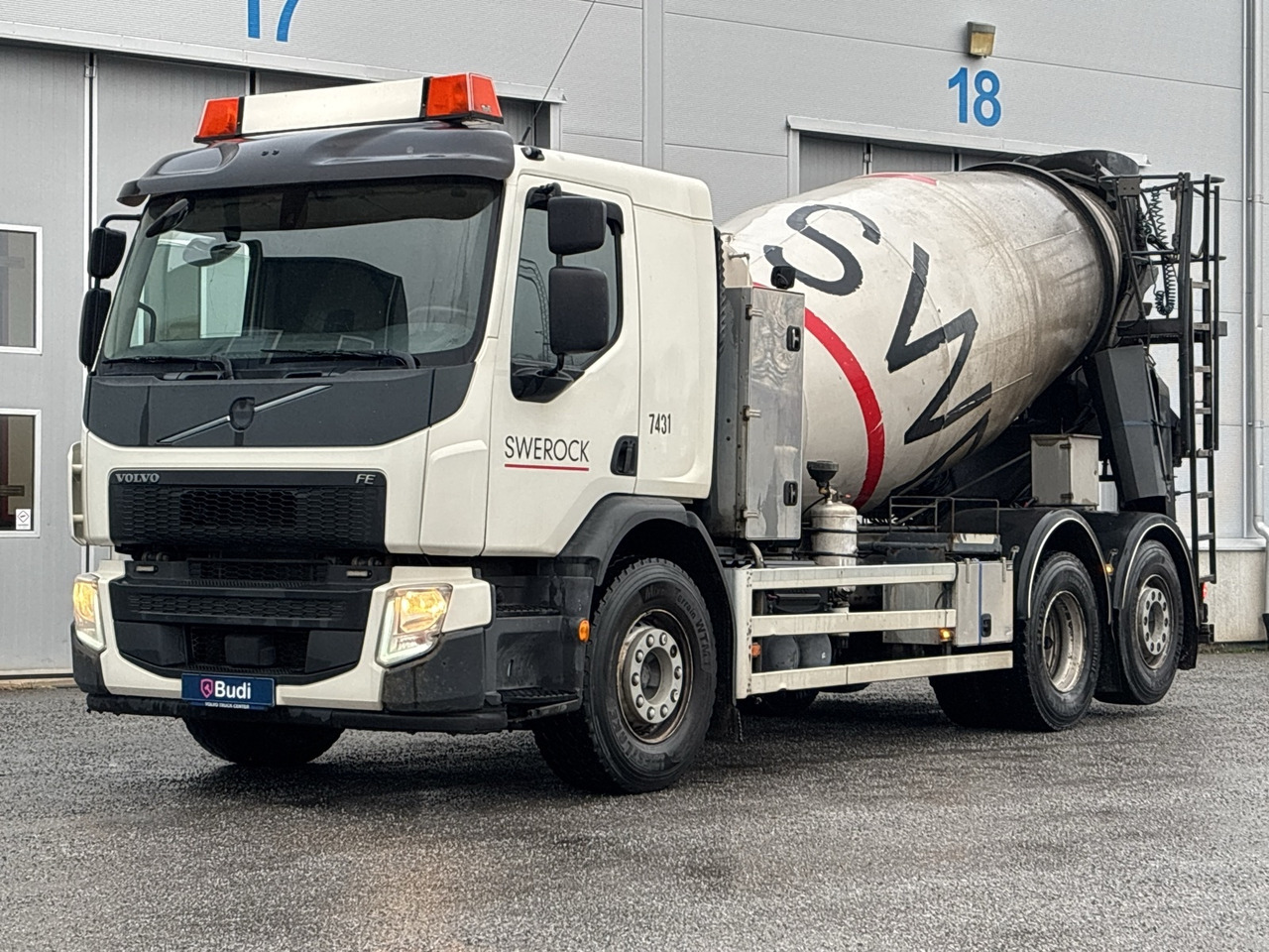 Betongbil Volvo FE 7.7 6x2 I-Shift -2018 | Saraka - Автобетоносмеситель: фото 1 Betongbil Volvo FE 7.7 6x2 I-Shift -2018 | Saraka - Автобетоносмеситель: фото 1