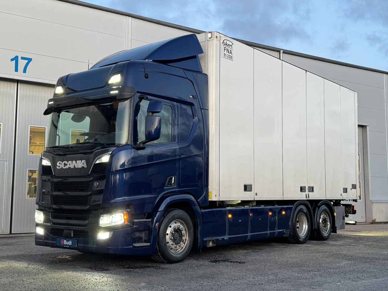 Kylbil Scania R520 B 6X2*4 NB -2019 | FNA - Грузовик с закрытым кузовом: фото 1 Kylbil Scania R520 B 6X2*4 NB -2019 | FNA - Грузовик с закрытым кузовом: фото 1