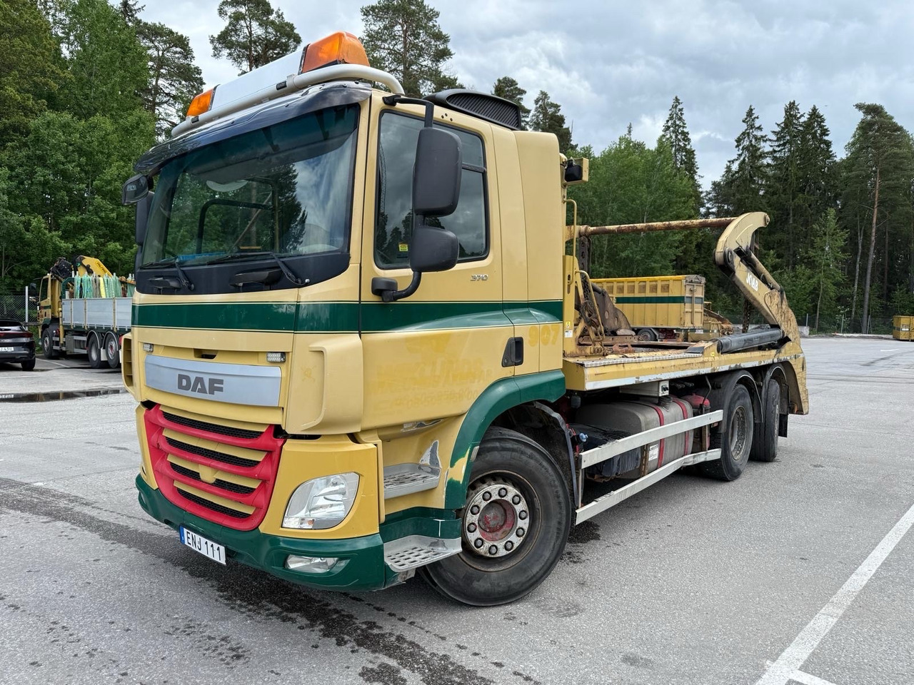Liftdumper DAF CF370 FAN -2014 | Joab VL18U - Портальный бункеровоз: фото 1 Liftdumper DAF CF370 FAN -2014 | Joab VL18U - Портальный бункеровоз: фото 1