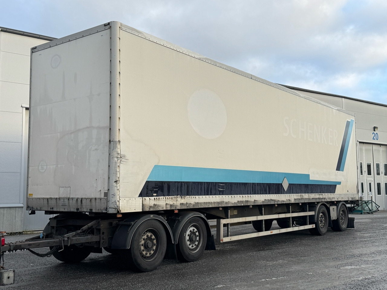 Släp Närko D4MB11L31 -2005 - Прицеп-фургон: фото 1 Släp Närko D4MB11L31 -2005 - Прицеп-фургон: фото 1