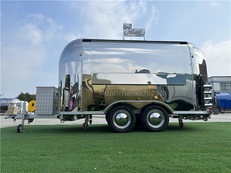 HUANMAI Burger Food Truck Beverage Food Trailer - Торговый прицеп: фото 2 HUANMAI Burger Food Truck Beverage Food Trailer - Торговый прицеп: фото 2