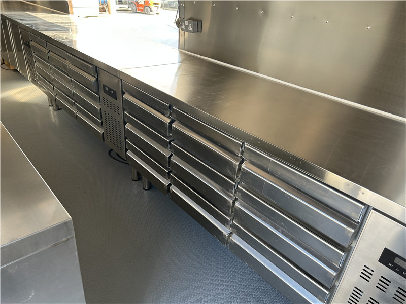 Торговый прицеп для транспортировки мяса Mobile Grill Catering Middle Eastern Food Truck & Trailer: фото 10