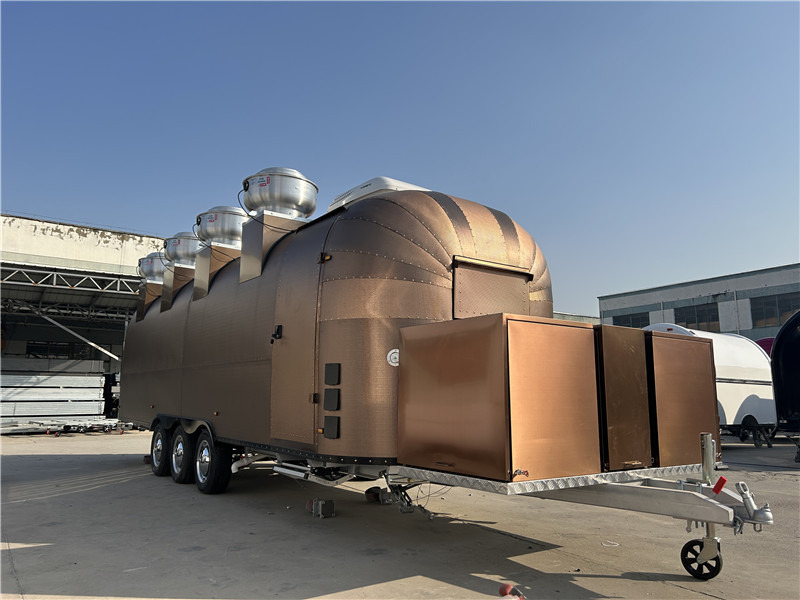 Торговый прицеп для транспортировки мяса Mobile Grill Catering Middle Eastern Food Truck & Trailer: фото 7