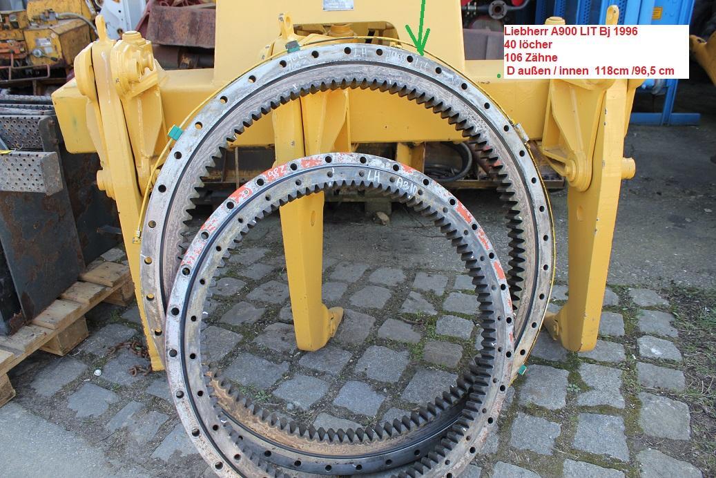 Liebherr A 900 LIT - Поворотное кольцо для Строительной техники: фото 1 Liebherr A 900 LIT - Поворотное кольцо для Строительной техники: фото 1