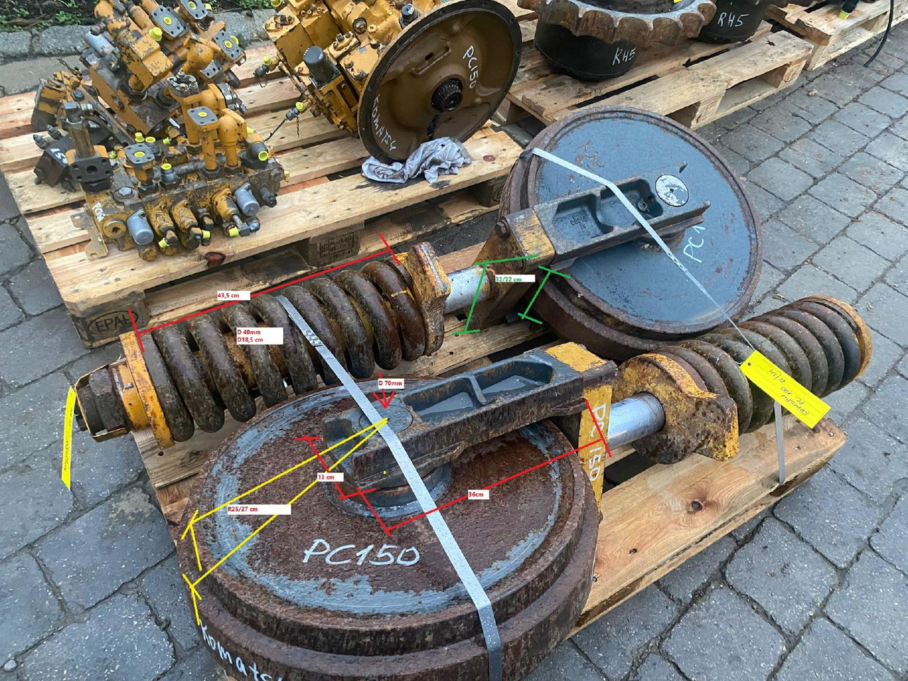 Komatsu PC 150 - Запчасти для Гусеничных экскаваторов: фото 2 Komatsu PC 150 - Запчасти для Гусеничных экскаваторов: фото 2