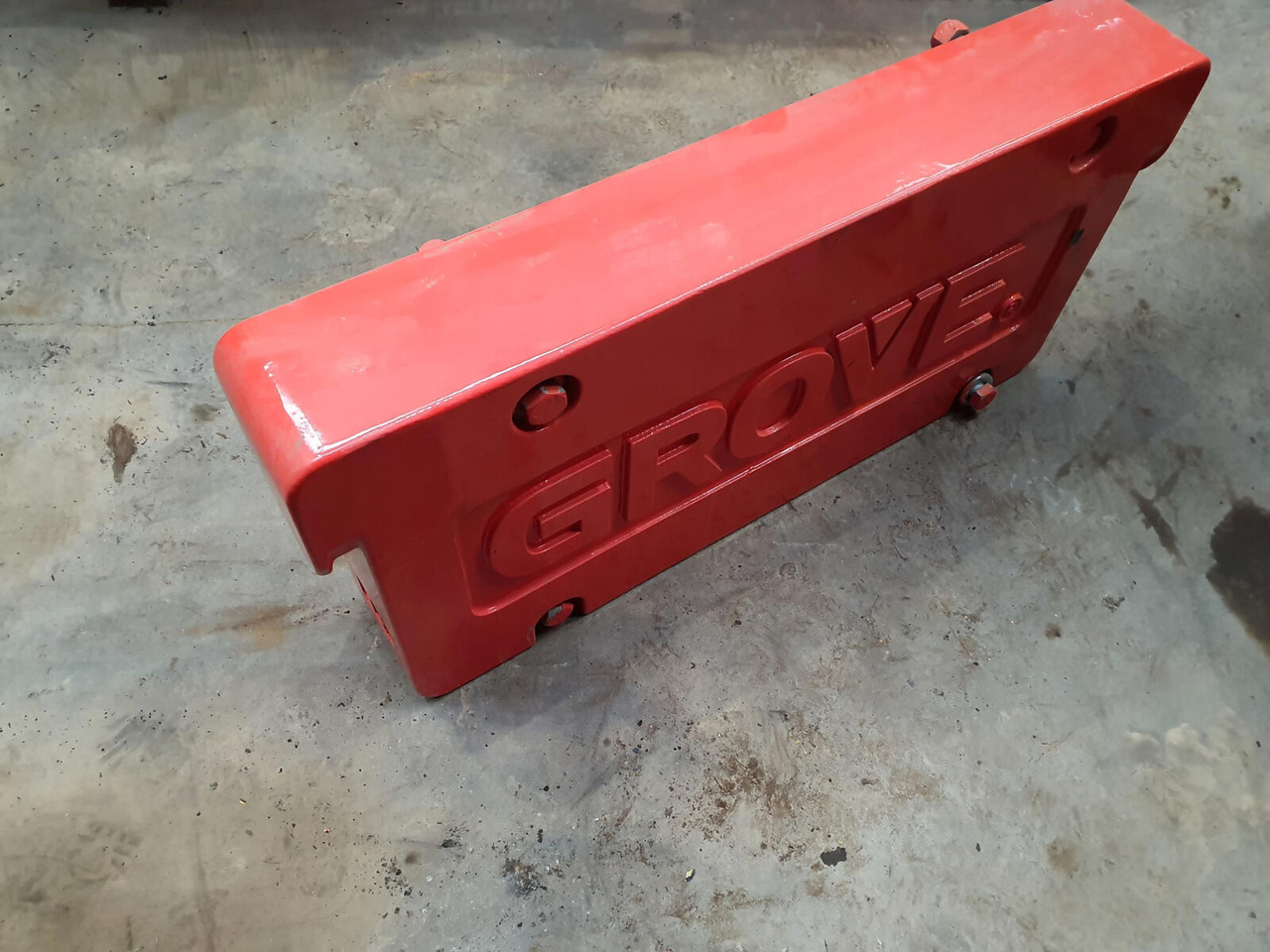 Grove GMK 5130-2 compensating weight 1 ton - Противовес для Мобильных кранов: фото 2 Grove GMK 5130-2 compensating weight 1 ton - Противовес для Мобильных кранов: фото 2