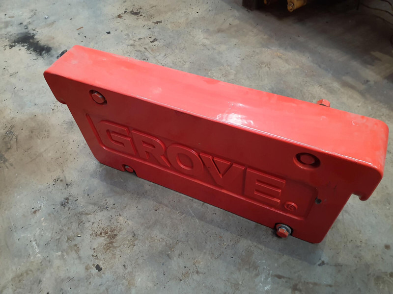 Grove GMK 5130-2 counterweight 1 ton - Противовес для Строительной техники: фото 1 Grove GMK 5130-2 counterweight 1 ton - Противовес для Строительной техники: фото 1