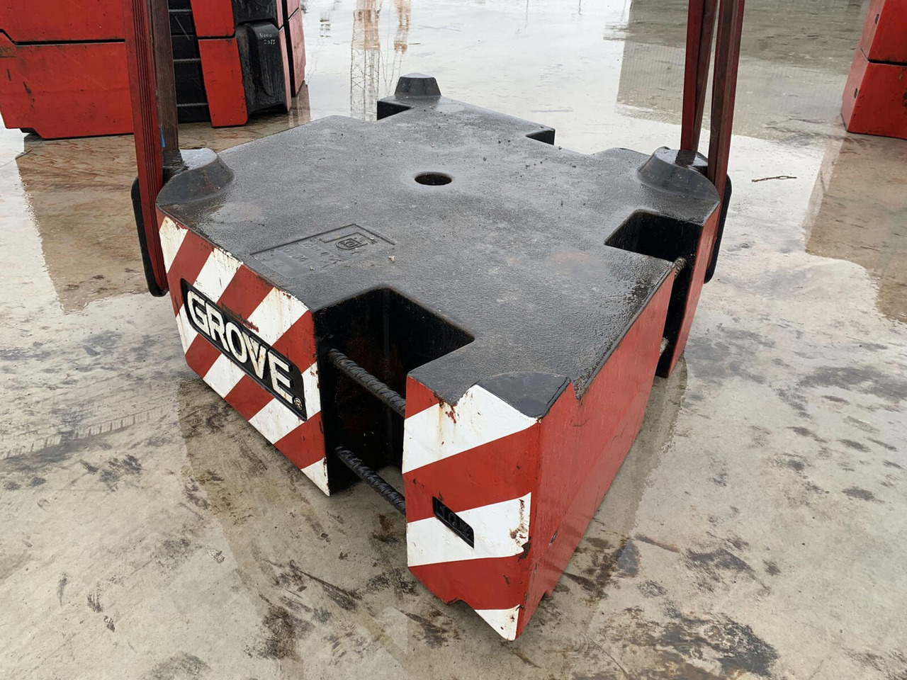 Grove GMK 6400 counterweight 10 ton - Противовес для Мобильных кранов: фото 4 Grove GMK 6400 counterweight 10 ton - Противовес для Мобильных кранов: фото 4