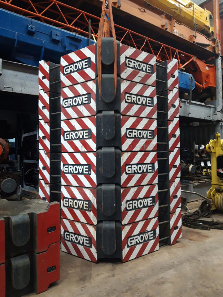 Grove GMK 6400 counterweight 10 ton - Противовес для Мобильных кранов: фото 5 Grove GMK 6400 counterweight 10 ton - Противовес для Мобильных кранов: фото 5