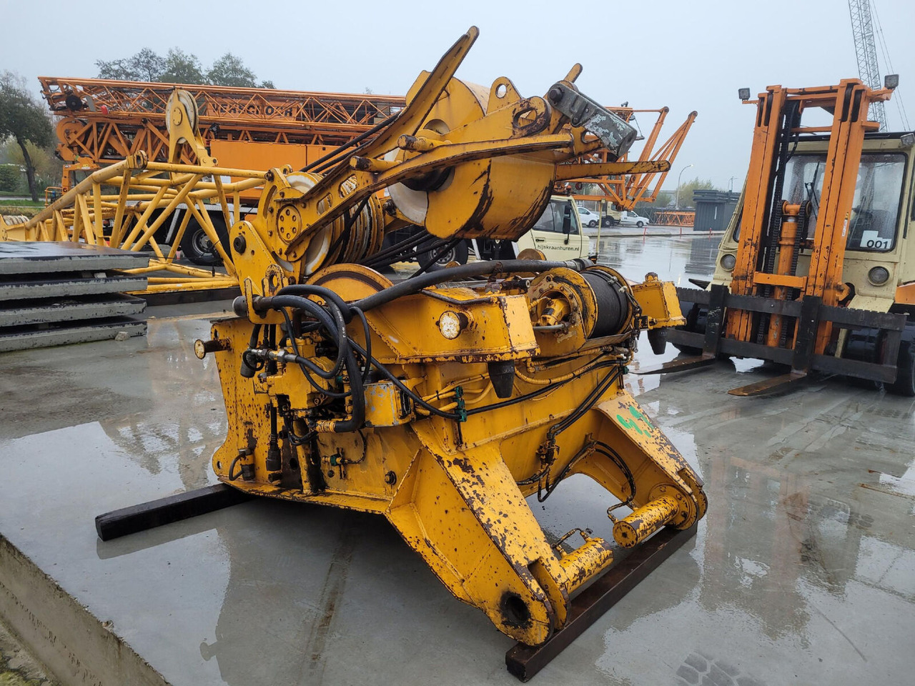 Liebherr LTM 1300 luffing jib winch with frame - Лебёдка для Мобильных кранов: фото 4 Liebherr LTM 1300 luffing jib winch with frame - Лебёдка для Мобильных кранов: фото 4