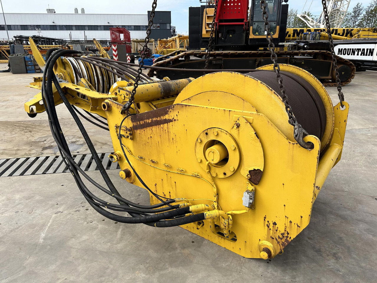 Liebherr LTM 1500 winch 3 for luffing jib - Лебёдка для Мобильных кранов: фото 3 Liebherr LTM 1500 winch 3 for luffing jib - Лебёдка для Мобильных кранов: фото 3
