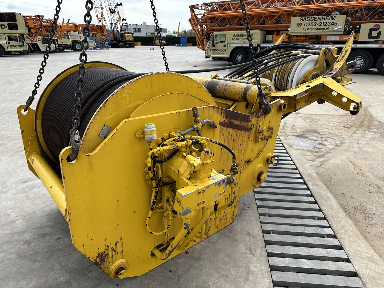 Liebherr LTM 1500 winch 3 for luffing jib - Лебёдка для Мобильных кранов: фото 4 Liebherr LTM 1500 winch 3 for luffing jib - Лебёдка для Мобильных кранов: фото 4