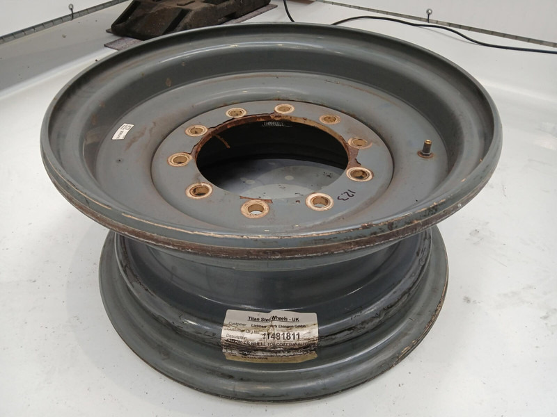Liebherr Rim 445/95R25 10 12 1p - Колесный диск для Кранов: фото 1 Liebherr Rim 445/95R25 10 12 1p - Колесный диск для Кранов: фото 1