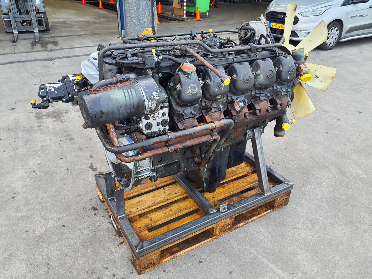 Mercedes-Benz LTM 1060 engine Mercedes-Benz OM 423 - Двигатель для Мобильных кранов: фото 3 Mercedes-Benz LTM 1060 engine Mercedes-Benz OM 423 - Двигатель для Мобильных кранов: фото 3