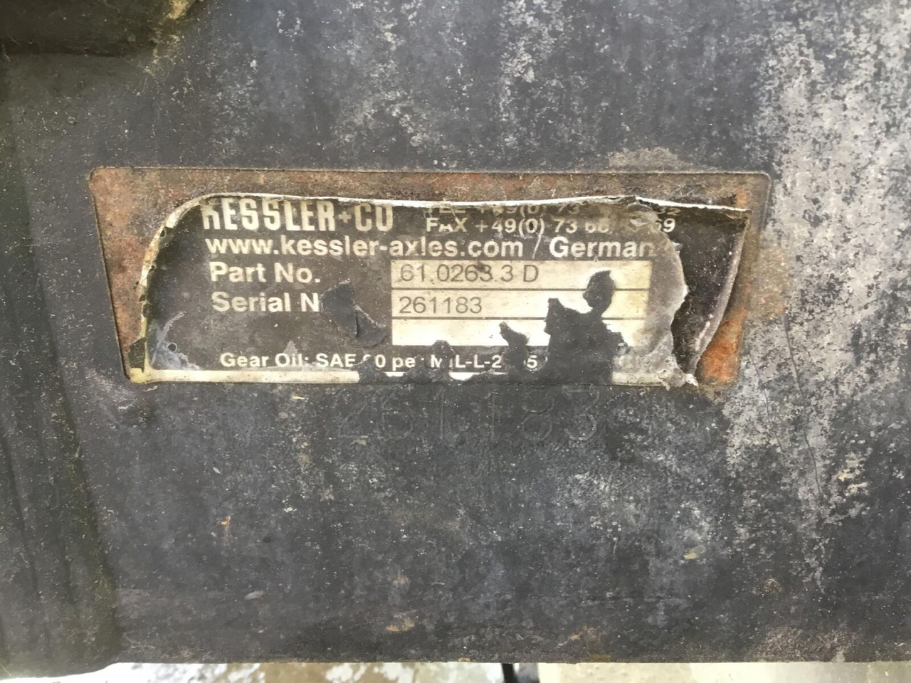 Terex AC 35 axle housing axle 1 - Ось и запчасти для Мобильных кранов: фото 5 Terex AC 35 axle housing axle 1 - Ось и запчасти для Мобильных кранов: фото 5
