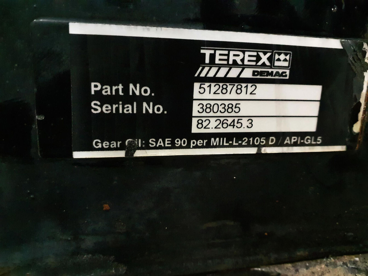 Terex AC 700 Axle 6 - Ось и запчасти для Мобильных кранов: фото 5 Terex AC 700 Axle 6 - Ось и запчасти для Мобильных кранов: фото 5
