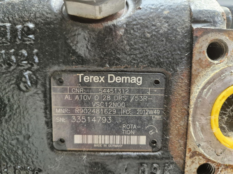 Terex Terex Challenger 3160 Variable pump ass - Гидравлический насос для Кранов: фото 5 Terex Terex Challenger 3160 Variable pump ass - Гидравлический насос для Кранов: фото 5