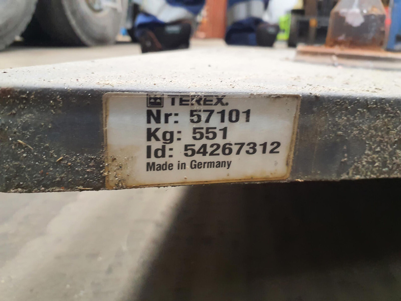 Terex Terex Demag Challenger 4200 counterweight 0.55 Ton - Противовес для Мобильных кранов: фото 5 Terex Terex Demag Challenger 4200 counterweight 0.55 Ton - Противовес для Мобильных кранов: фото 5