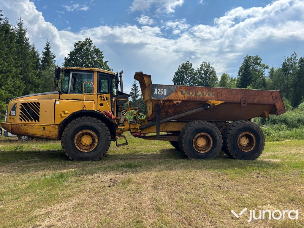 Dumper Volvo A25D - Сочленённый самосвал: фото 4 Dumper Volvo A25D - Сочленённый самосвал: фото 4
