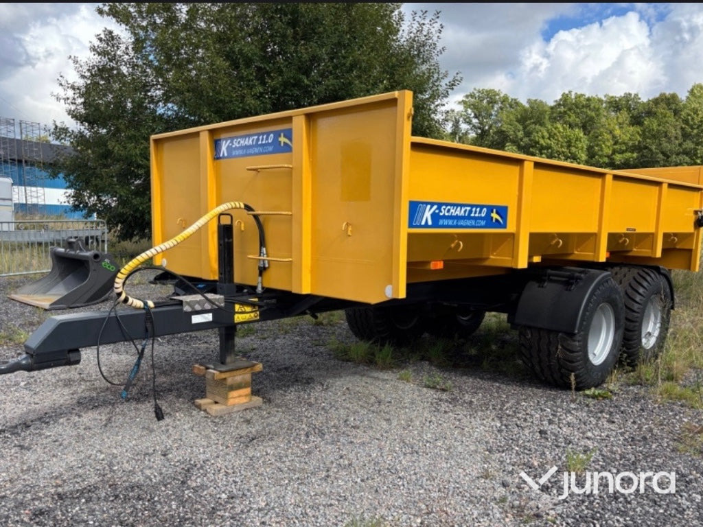 Dumpervagn - K-vagn - Самосвальный прицеп: фото 1 Dumpervagn - K-vagn - Самосвальный прицеп: фото 1