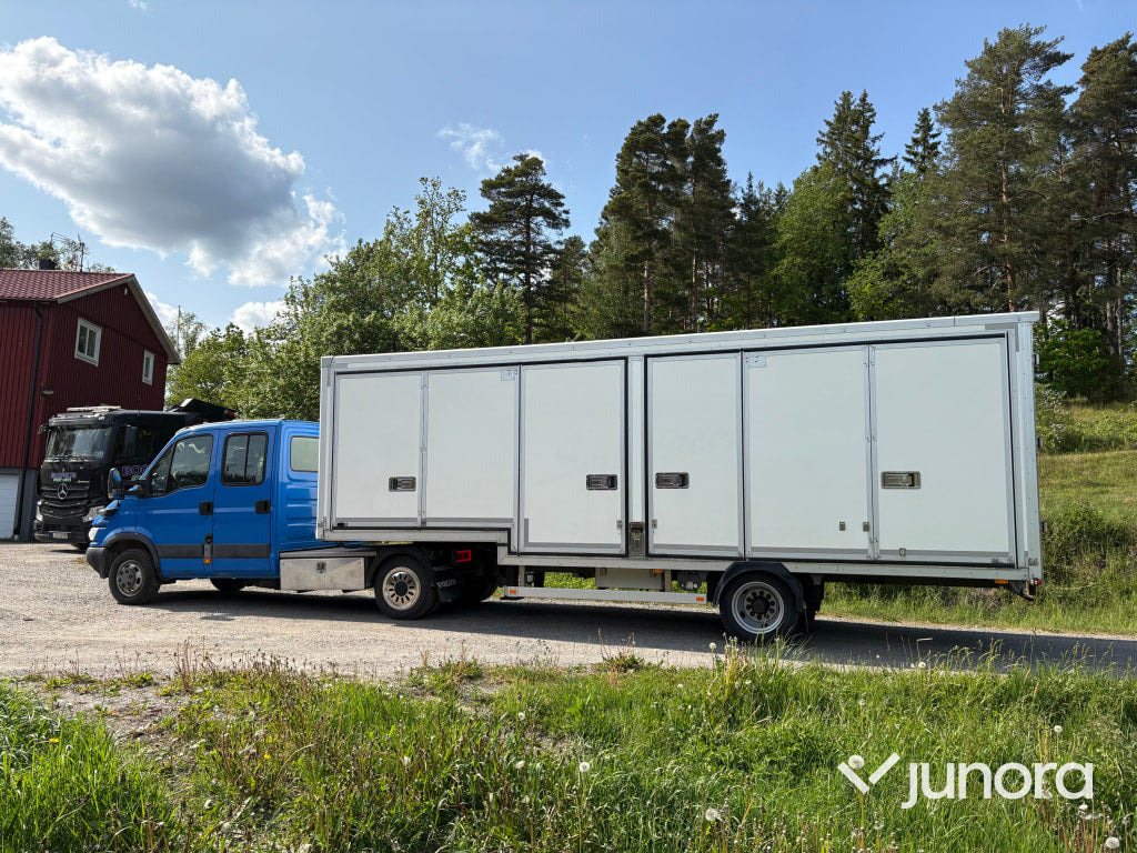 Iveco Daily lastbil inkl. trailer - Малотоннажный седельный тягач, Грузопассажирский фургон: фото 3 Iveco Daily lastbil inkl. trailer - Малотоннажный седельный тягач, Грузопассажирский фургон: фото 3