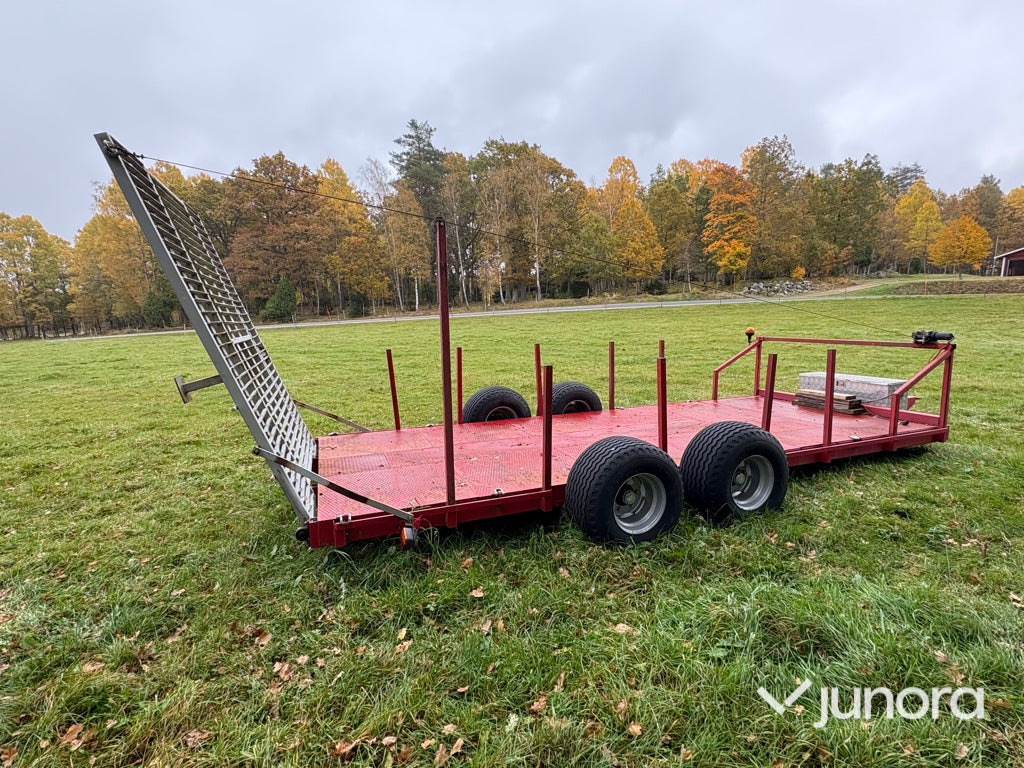 Maskintrailer - med vinsch - Прицеп для спецтехники: фото 5 Maskintrailer - med vinsch - Прицеп для спецтехники: фото 5