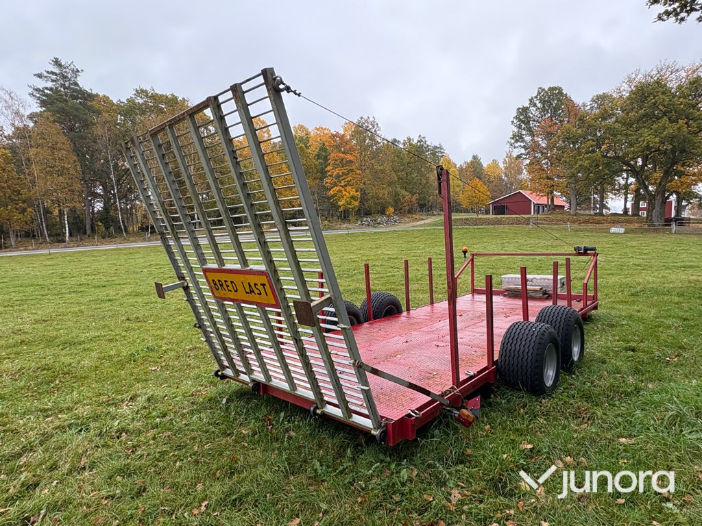 Maskintrailer - med vinsch - Прицеп для спецтехники: фото 4 Maskintrailer - med vinsch - Прицеп для спецтехники: фото 4