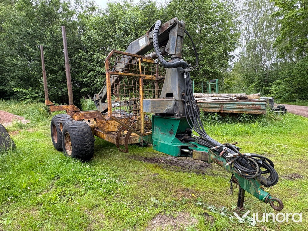 Skogsvagn med kran - Лесной прицеп: фото 3 Skogsvagn med kran - Лесной прицеп: фото 3