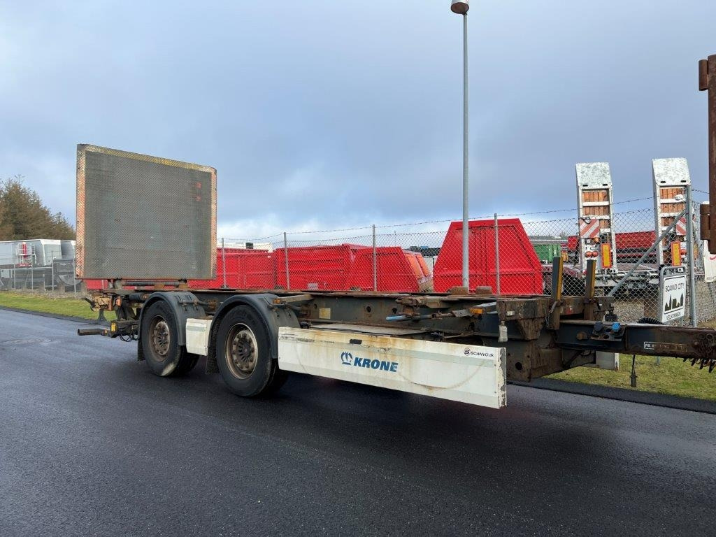 Krone ZZW 18 EL containerlåse - zepro lift - Прицеп-контейнеровоз/ Сменный кузов: фото 2 Krone ZZW 18 EL containerlåse - zepro lift - Прицеп-контейнеровоз/ Сменный кузов: фото 2