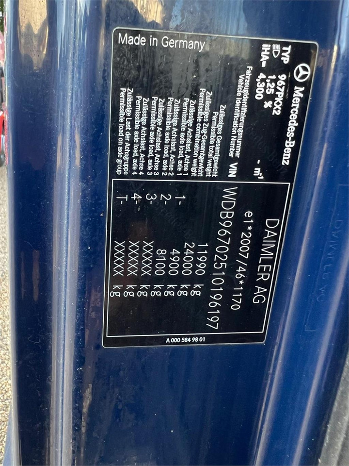 Мусоровоз Mercedes-Benz Atego 1224: фото 22
