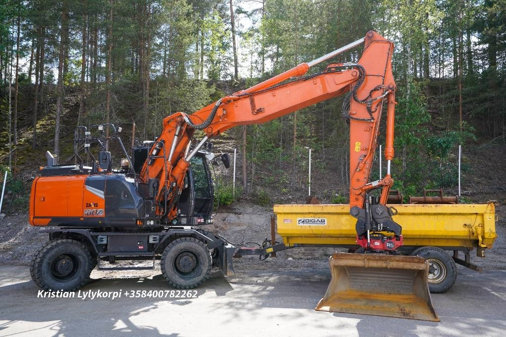 Hitachi ZX180W-7 HUIPPUVARUSTEET STAGE 5 - Колёсный экскаватор: фото 1 Hitachi ZX180W-7 HUIPPUVARUSTEET STAGE 5 - Колёсный экскаватор: фото 1