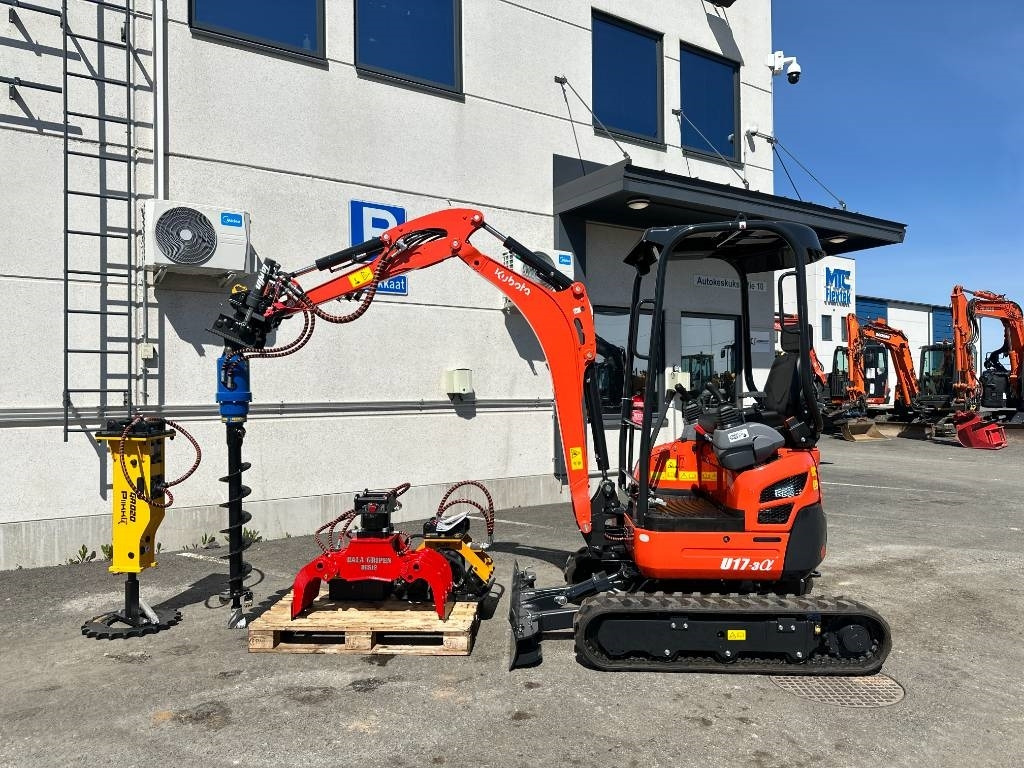 Kubota U 17-3 uusi Varustelupaketilla - Мини-экскаватор: фото 1 Kubota U 17-3 uusi Varustelupaketilla - Мини-экскаватор: фото 1