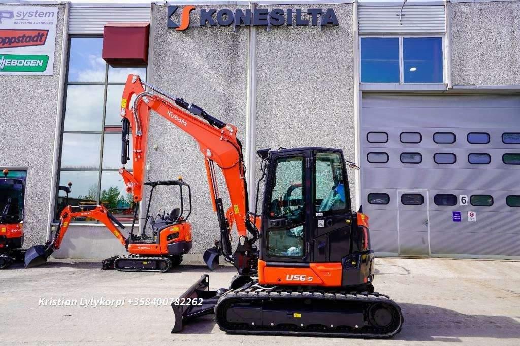 Kubota U56-5 UUSI AJAMATON - Мини-экскаватор: фото 1 Kubota U56-5 UUSI AJAMATON - Мини-экскаватор: фото 1