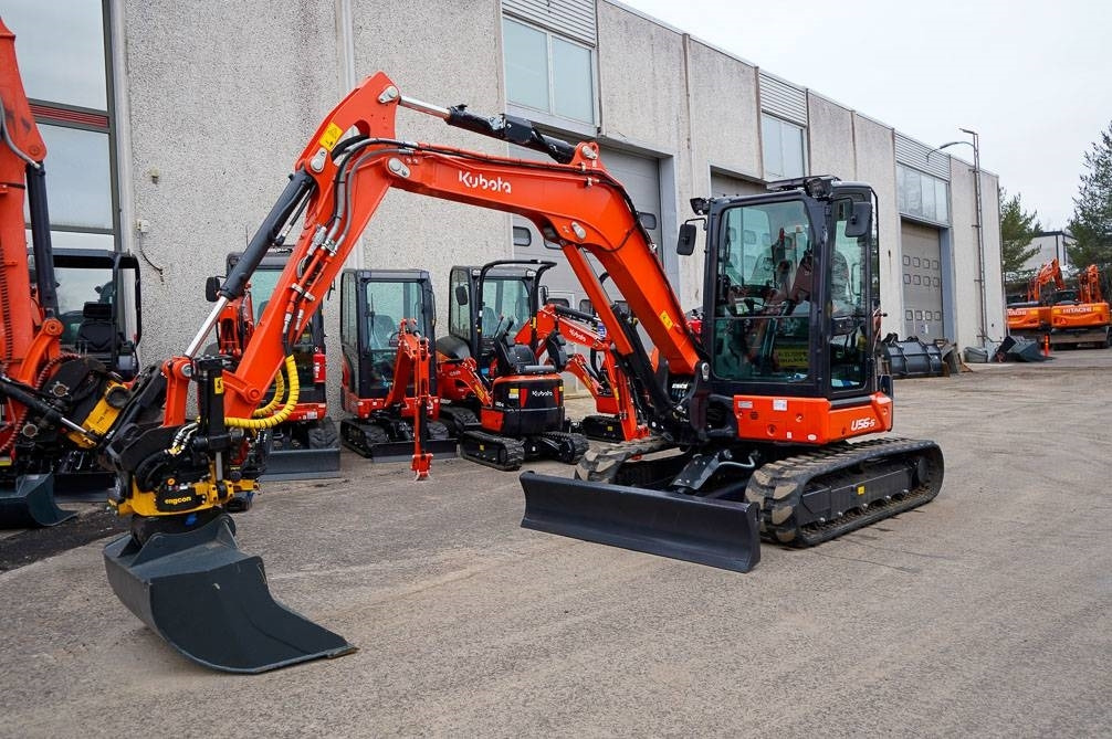Kubota U56-5 VALMIIKSI VARUSTELTU - Мини-экскаватор: фото 2 Kubota U56-5 VALMIIKSI VARUSTELTU - Мини-экскаватор: фото 2