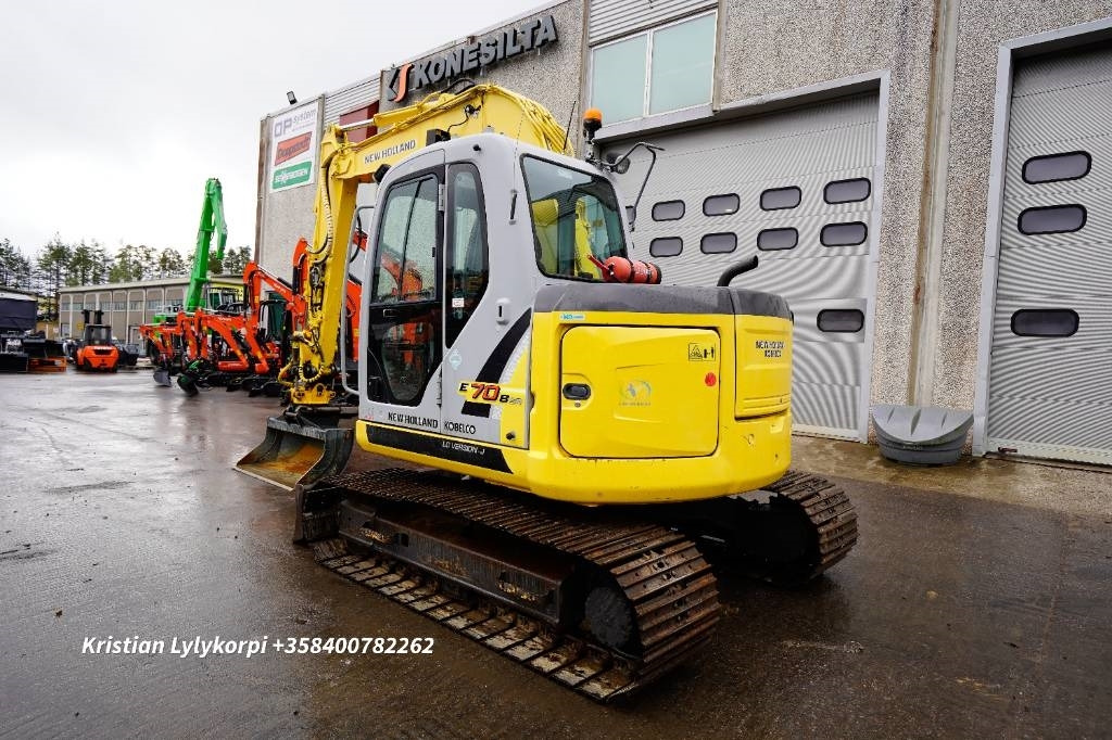 New Holland E70BSR ENGCON PIHDEILLÄ - Мини-экскаватор: фото 2 New Holland E70BSR ENGCON PIHDEILLÄ - Мини-экскаватор: фото 2