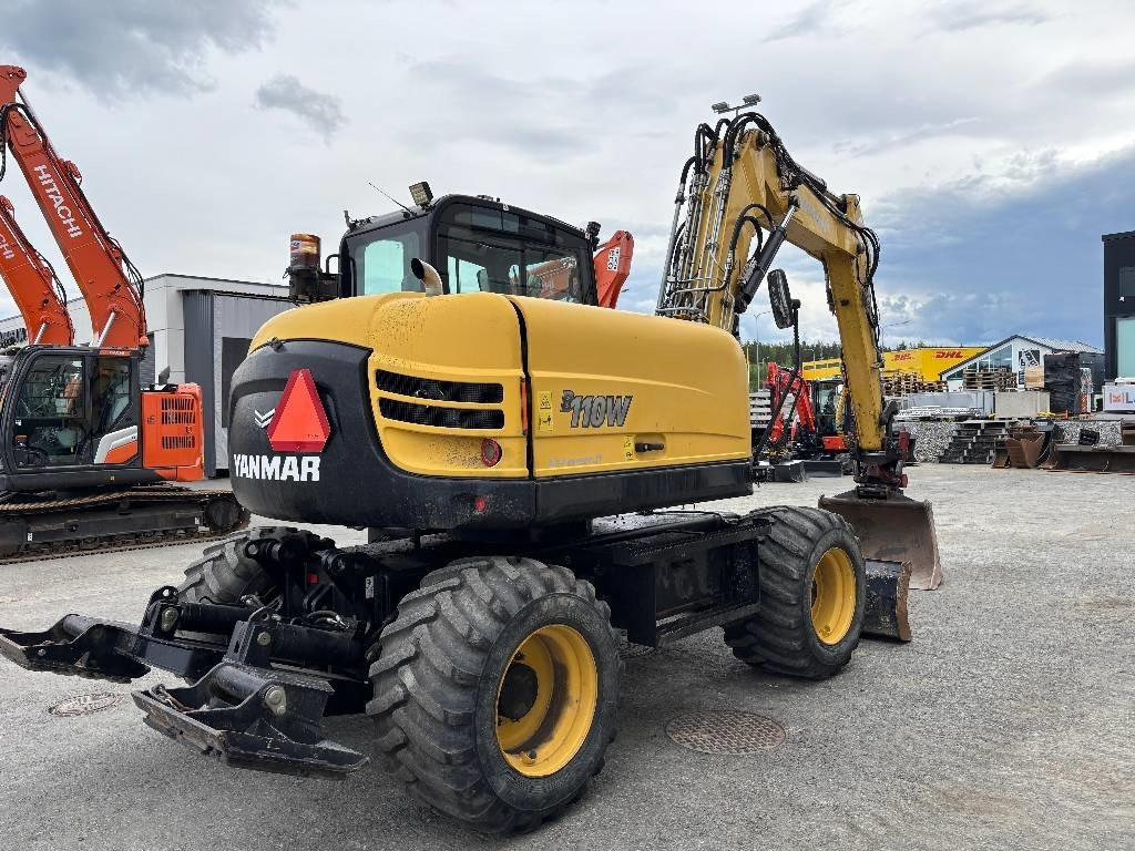Yanmar B110W PYÖRITTÄJÄLLÄ - Колёсный экскаватор: фото 4 Yanmar B110W PYÖRITTÄJÄLLÄ - Колёсный экскаватор: фото 4