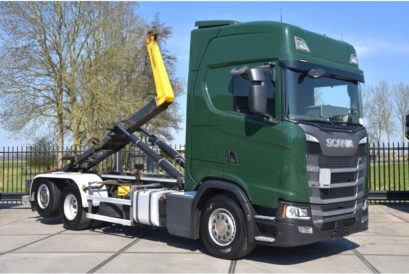 Scania S500 NGS 6x2*4 - HOOKLIFT SYSTEM - RETARDER - 313 TKM - PARK. AIRCO - WHEELBASE: 475 CM - PTO - GOOD CONDITION - - Крюковой мультилифт: фото 1 Scania S500 NGS 6x2*4 - HOOKLIFT SYSTEM - RETARDER - 313 TKM - PARK. AIRCO - WHEELBASE: 475 CM - PTO - GOOD CONDITION - - Крюковой мультилифт: фото 1