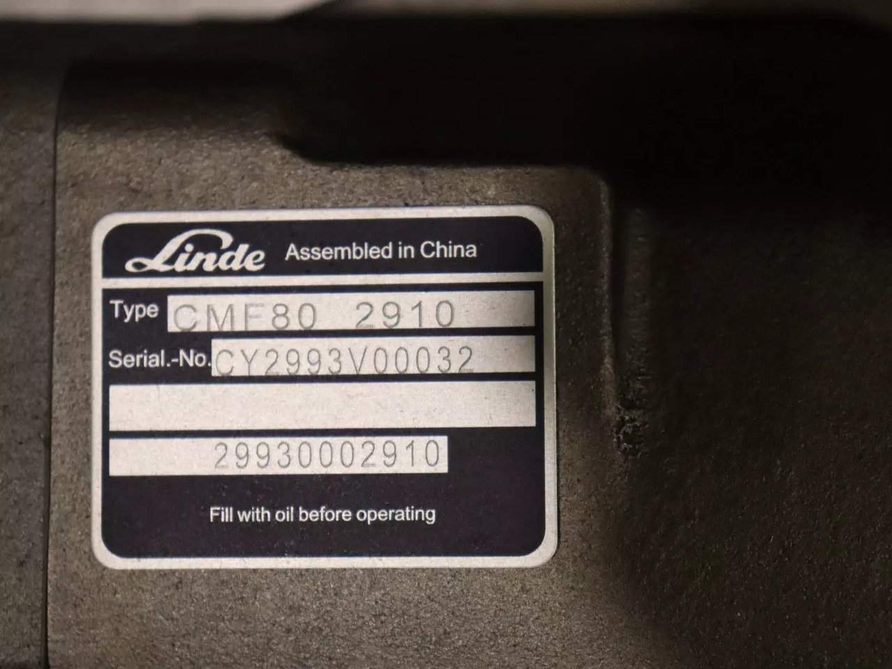 Linde CMF-A1-080-0-0-N4-D5-S-M-D-0-0-V-0-00 - Гидравлический мотор для Погрузочно-разгрузочной техники: фото 4 Linde CMF-A1-080-0-0-N4-D5-S-M-D-0-0-V-0-00 - Гидравлический мотор для Погрузочно-разгрузочной техники: фото 4