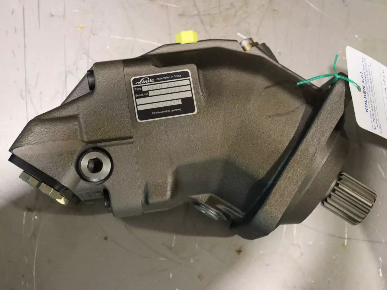 Linde CMF-A1-080-0-0-N4-D5-S-M-D-0-0-V-0-00 - Гидравлический мотор для Погрузочно-разгрузочной техники: фото 1 Linde CMF-A1-080-0-0-N4-D5-S-M-D-0-0-V-0-00 - Гидравлический мотор для Погрузочно-разгрузочной техники: фото 1