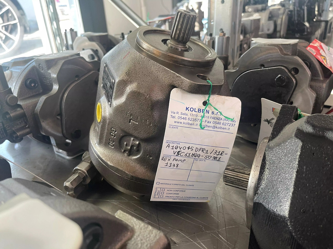 REXROTH A10VO45DFR1/31R-VC61N00 - Гидравлический насос для Строительной техники: фото 2 REXROTH A10VO45DFR1/31R-VC61N00 - Гидравлический насос для Строительной техники: фото 2