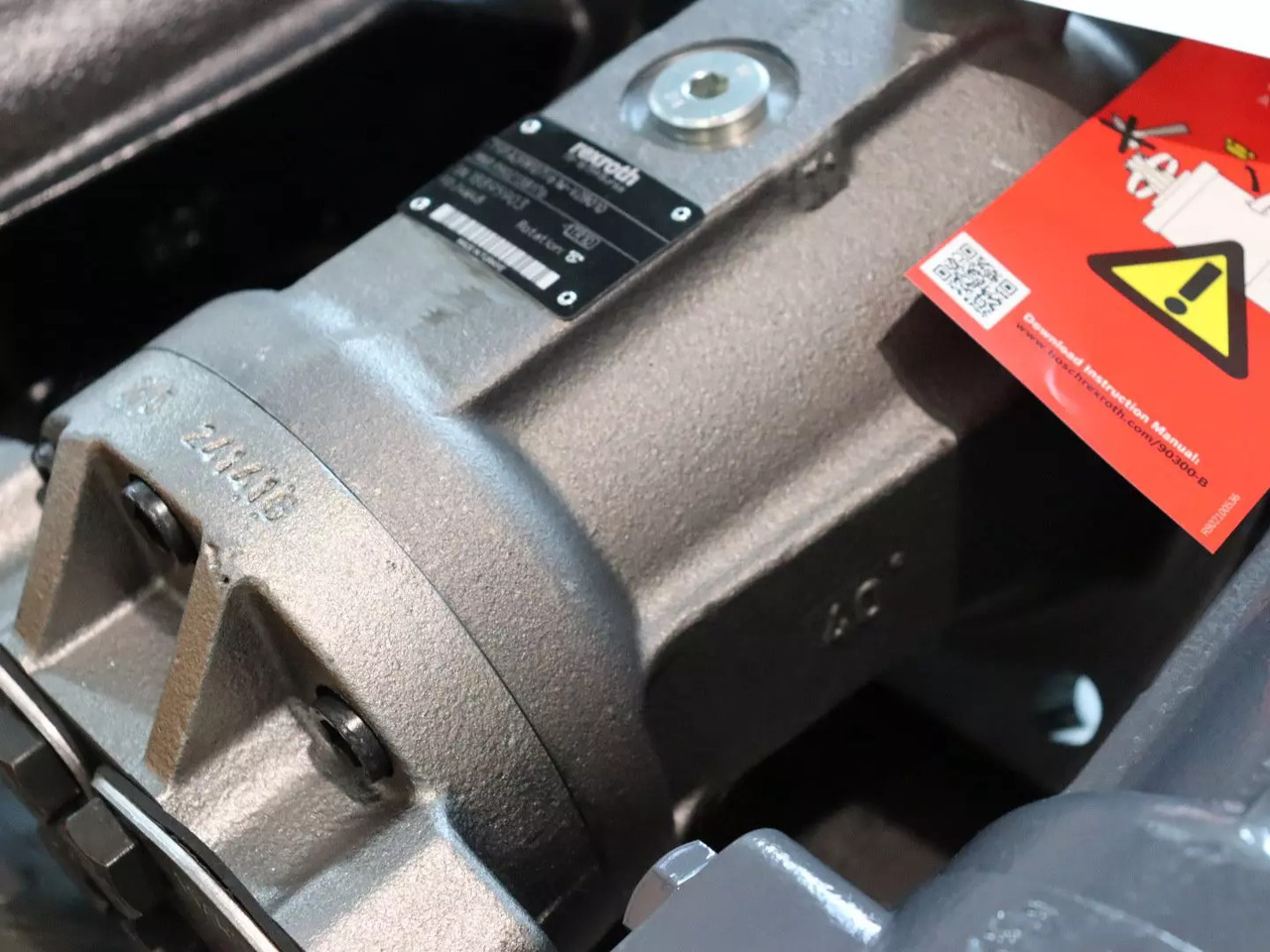 REXROTH A2FM107/61W-VZB010 - Гидравлический мотор для Строительной техники: фото 2 REXROTH A2FM107/61W-VZB010 - Гидравлический мотор для Строительной техники: фото 2