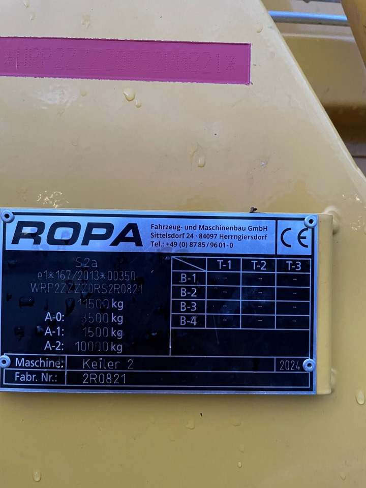 ROPA KEILER 2 4TG - Комбайн: фото 2 ROPA KEILER 2 4TG - Комбайн: фото 2