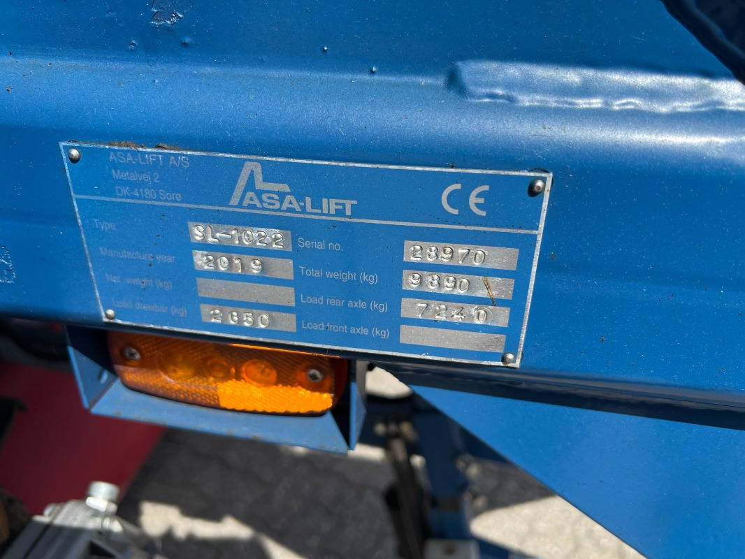 ASA-Lift ASA-LIFT SL-1022 - Навесное оборудование для комбайна: фото 2 ASA-Lift ASA-LIFT SL-1022 - Навесное оборудование для комбайна: фото 2