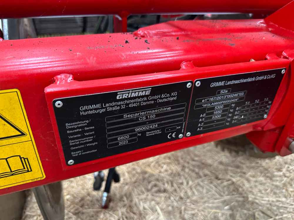 Grimme CS-150 CombiStar XL - Картофелеуборочный комбайн: фото 2 Grimme CS-150 CombiStar XL - Картофелеуборочный комбайн: фото 2