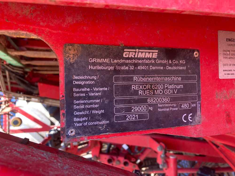 Grimme Grimme Rexor 620 Self-Propelled Sugarbeet Harvester - Техника для обработки почвы: фото 2 Grimme Grimme Rexor 620 Self-Propelled Sugarbeet Harvester - Техника для обработки почвы: фото 2