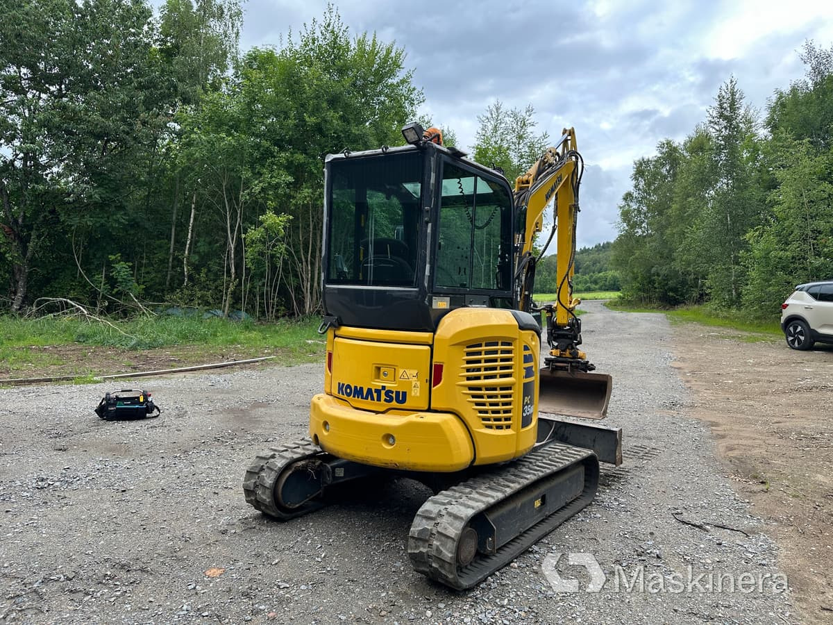 Grävmaskin Komatsu PC35MR-5 - Гусеничный экскаватор: фото 5 Grävmaskin Komatsu PC35MR-5 - Гусеничный экскаватор: фото 5