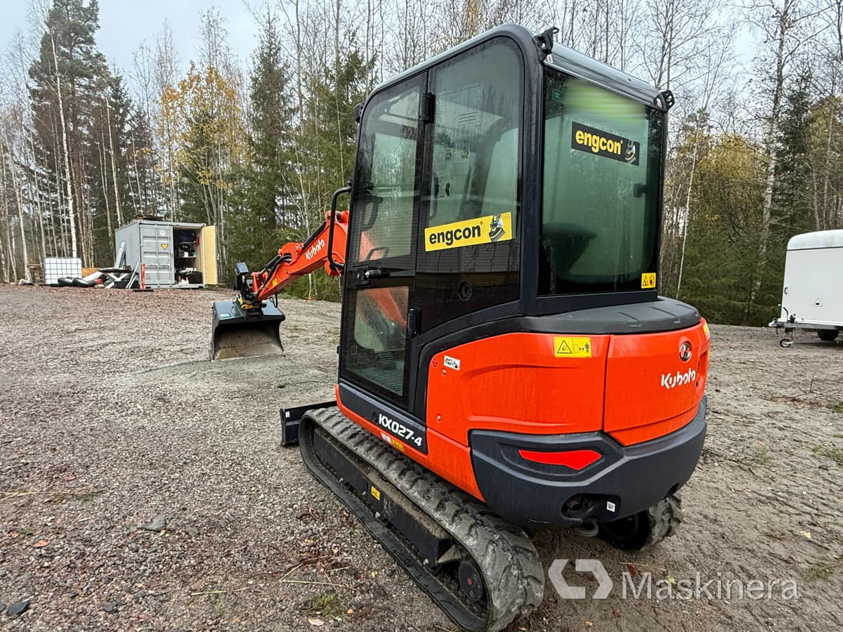 Grävmaskin Kubota KX027-4 med många redskap - Гусеничный экскаватор: фото 4 Grävmaskin Kubota KX027-4 med många redskap - Гусеничный экскаватор: фото 4