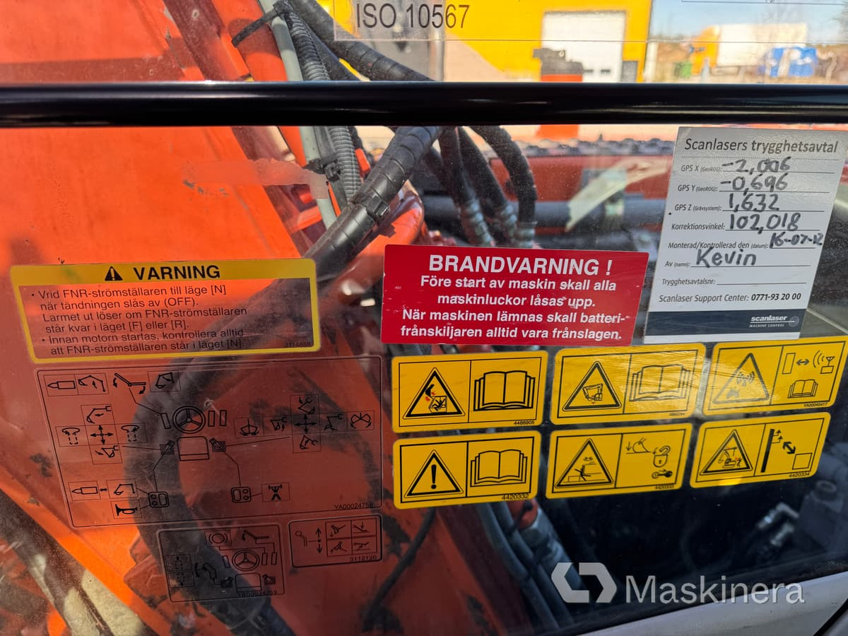 Гусеничный экскаватор Hitachi ZX170W-5B Hjulgrävare Hitachi ZX170W med vagn: фото 16